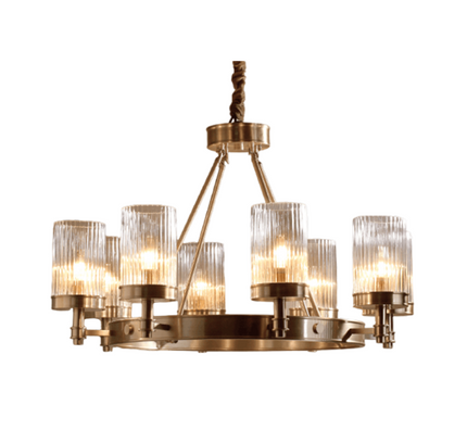 Chandelier SWANSEA by Rodesigne — brass designer chandelier, custom lighting by RODESIGNE