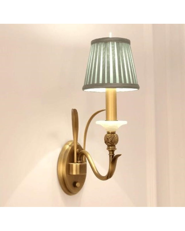 Wall Sconce RISLING — brass wall sconce lamp, designer lighting by RODESIGNE