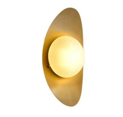 Wall Sconce SAMIDDLE — brass wall sconce lamp, designer lighting by RODESIGNE