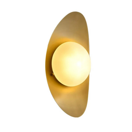 Wall Sconce SAMIDDLE — brass wall sconce lamp, designer lighting by RODESIGNE