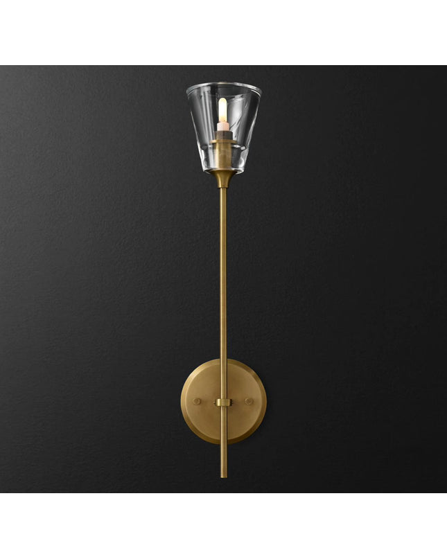 Wall lamp (Sconce) SANDON by Rodesigne — brass wall sconce lamp, designer lighting by RODESIGNE