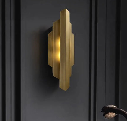 Wall lamp (Sconce) VENTURA by Rodesigne — brass wall sconce lamp, designer lighting by RODESIGNE