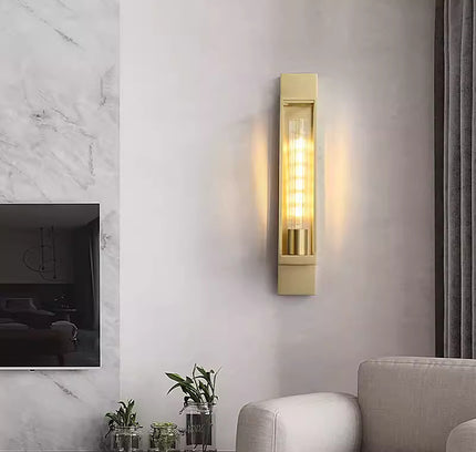 Wall lamp (Sconce) ZARNEA by Rodesigne — brass wall sconce lamp, designer lighting by RODESIGNE