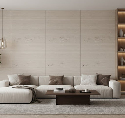 Wall Panel TRAVERTINO — decorative acoustic wall panel, sound absorption by RODESIGNE