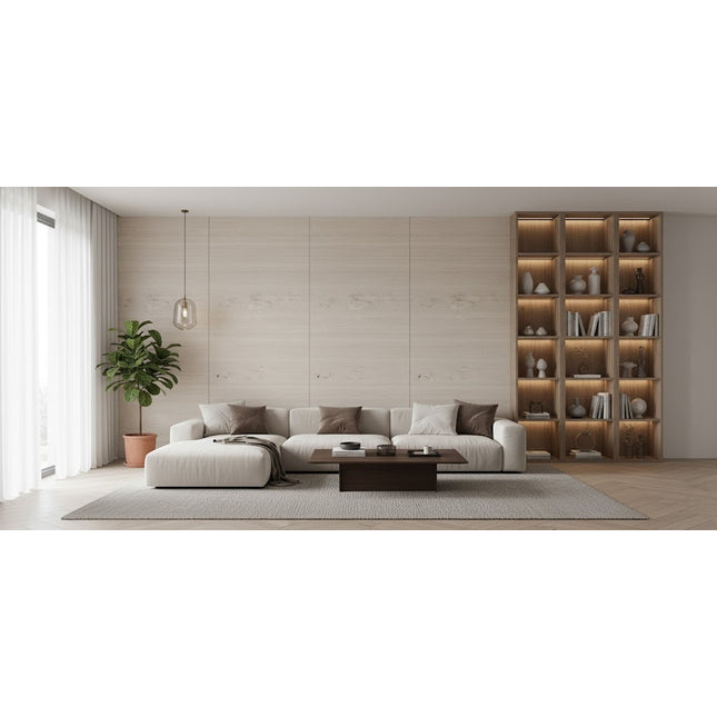 Wall Panel TRAVERTINO — decorative acoustic wall panel, sound absorption by RODESIGNE