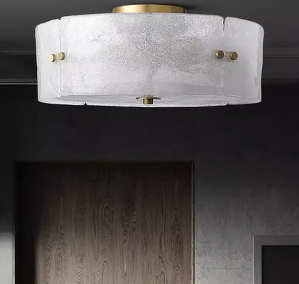 Сeiling lamp IOTO by Rodesigne — brass designer piece by RODESIGNE