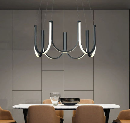 Chandelier ARGUSTA — designer chandelier, custom lighting by RODESIGNE