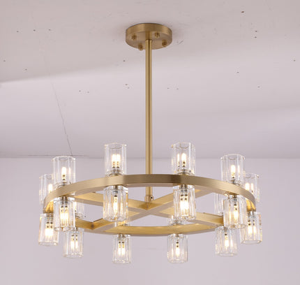 Chandelier TRENTINO — designer chandelier, custom lighting by RODESIGNE