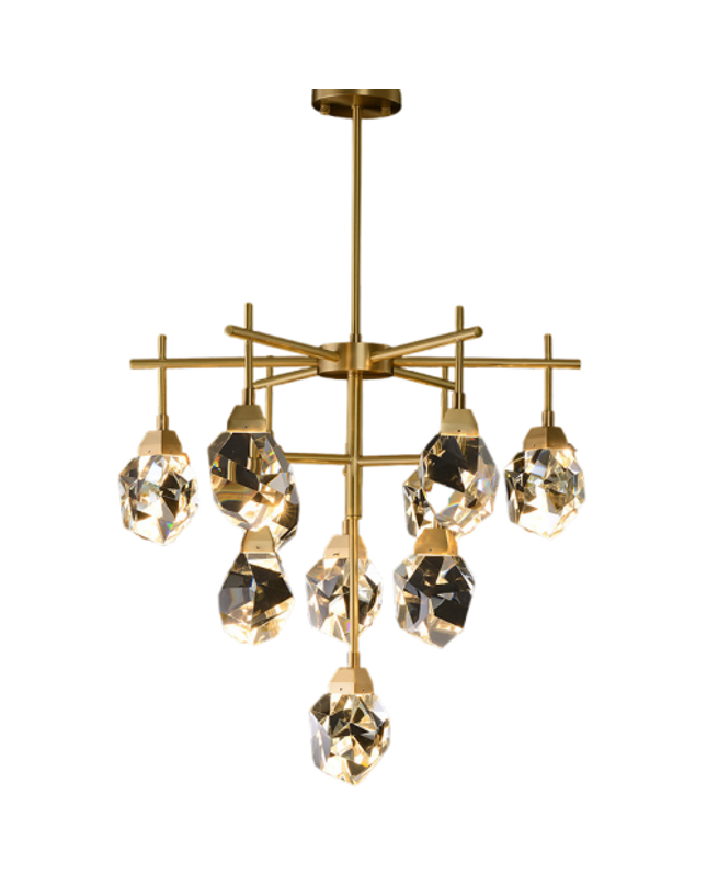 Chandelier DIALA — designer chandelier, custom lighting by RODESIGNE