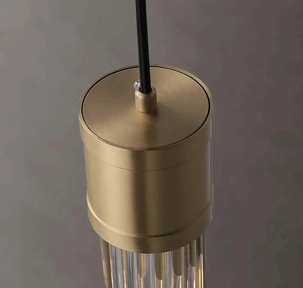 Pendant lamp AMPOLLA by Rodesigne — brass modern pendant light, custom designer lighting by RODESIGNE