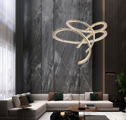 Chandelier SEPTA — designer chandelier, custom lighting by RODESIGNE