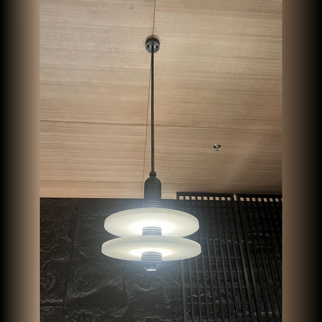 Pendant Light PARTER DOUBLE — modern pendant light, custom designer lighting by RODESIGNE