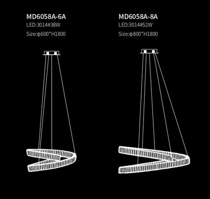 Chandelier MERTEON — designer chandelier, custom lighting by RODESIGNE