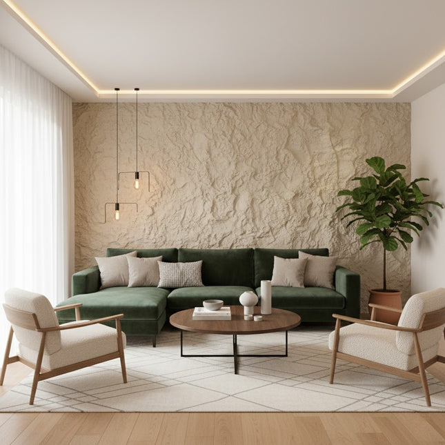Wall Panel HLILLS — decorative acoustic wall panel, sound absorption by RODESIGNE
