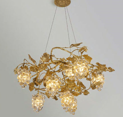 Chandelier GRAPPENA — designer chandelier, custom lighting by RODESIGNE