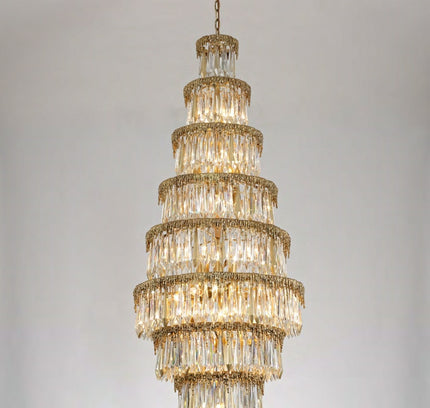 Chandelier HARTER — designer chandelier, custom lighting by RODESIGNE