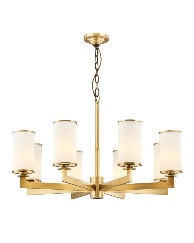 Chandelier HAFSTERDEAR by Rodesigne — brass designer chandelier, custom lighting by RODESIGNE