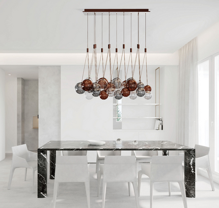 Chandelier SOLLUS — designer chandelier, custom lighting by RODESIGNE
