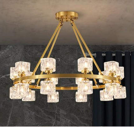 Chandelier BRAVOLLY — designer chandelier, custom lighting by RODESIGNE