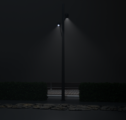 Park light M-082 H-4000mm by RODESIGNE
