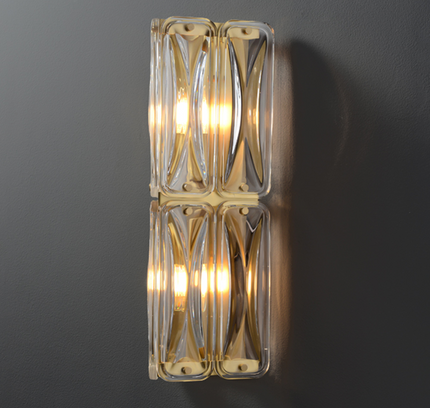 Wall Sconce OKRA — brass wall sconce lamp, designer lighting by RODESIGNE