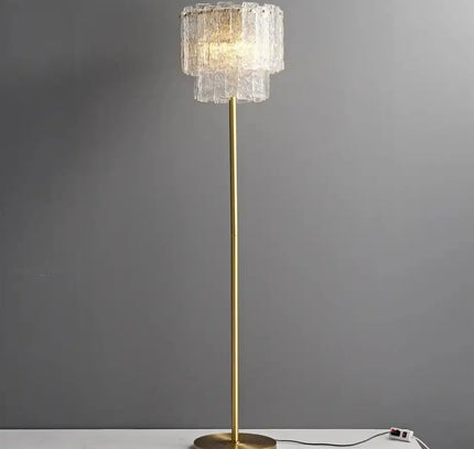 Floor lamp ESTER by Rodesigne — brass designer floor lamp by RODESIGNE