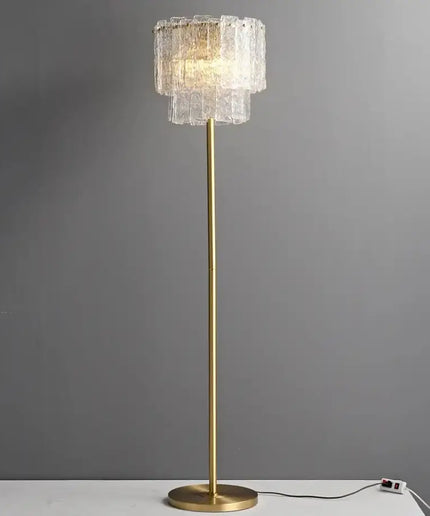 Floor lamp ESTER by Rodesigne — brass designer floor lamp by RODESIGNE