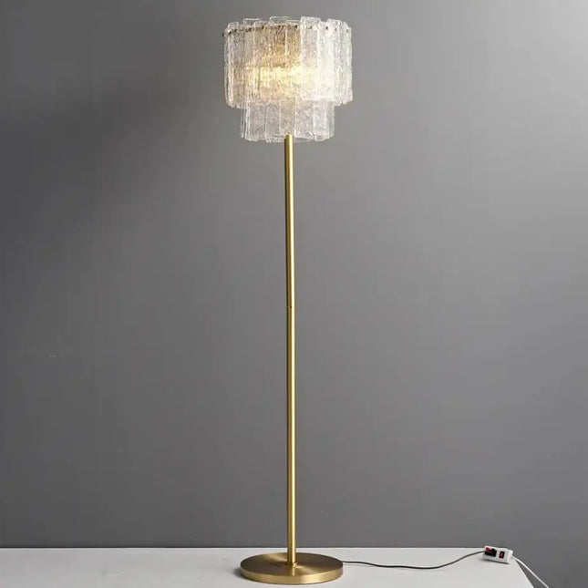 Floor lamp ESTER by Rodesigne — brass designer floor lamp by RODESIGNE