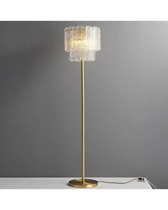 Floor lamp ESTER by Rodesigne — brass designer floor lamp by RODESIGNE