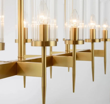 Chandelier GIKLER — designer chandelier, custom lighting by RODESIGNE