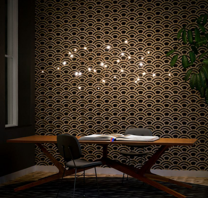 Chandelier CHAOSSE — designer chandelier, custom lighting by RODESIGNE