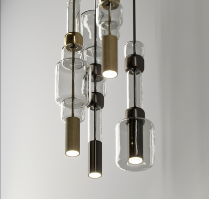 Pendant Light BERTYLE — modern pendant light, custom designer lighting by RODESIGNE