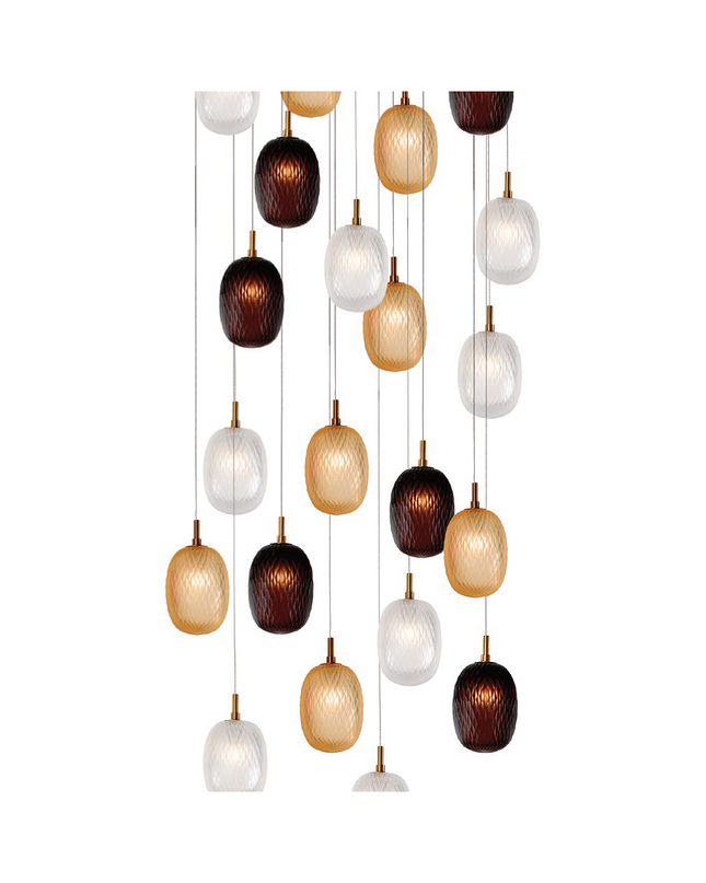 Pendant Light VIRASA — modern pendant light, custom designer lighting by RODESIGNE