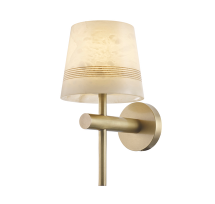 Wall Sconce SIRISSA — brass wall sconce lamp, designer lighting by RODESIGNE