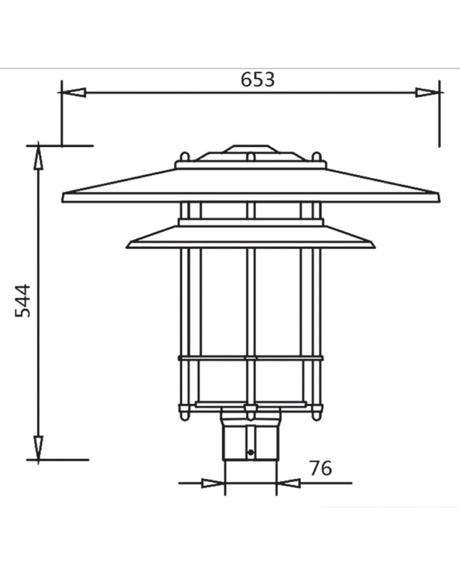 Street light STRIT-1018 PREMIUM (MN-P101830) by RODESIGNE