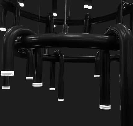 Chandelier IORDANA — designer chandelier, custom lighting by RODESIGNE