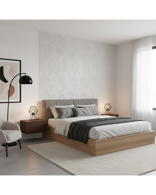 Wall Panel SMALL ROCKCUT STONE — decorative acoustic wall panel, sound absorption by RODESIGNE