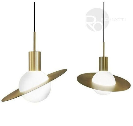 Pendant Light Saturne — modern pendant light, custom designer lighting by RODESIGNE