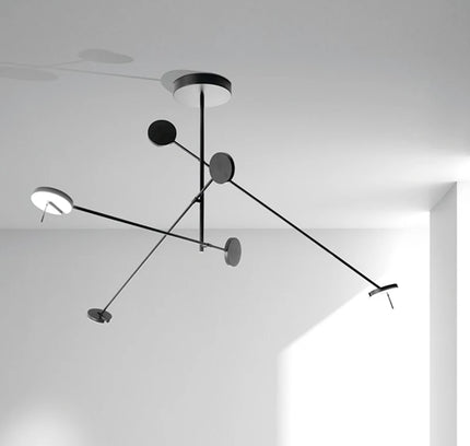 Chandelier BANDE — designer chandelier, custom lighting by RODESIGNE