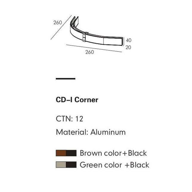 Connector Module MOBIUS — track lighting accessory, technical lighting by RODESIGNE