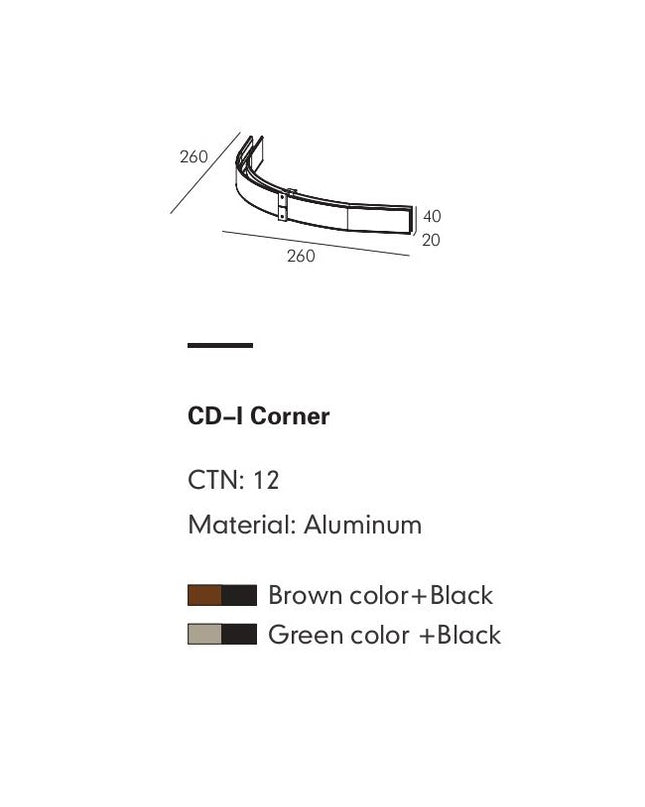 Connector Module MOBIUS — track lighting accessory, technical lighting by RODESIGNE