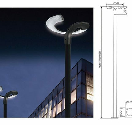Garden park light MN-G001-30W-220V by RODESIGNE