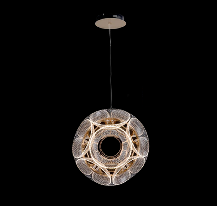 Chandelier KERESA — designer chandelier, custom lighting by RODESIGNE