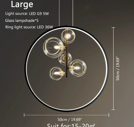 Chandelier TEMPOLER by Rodesigne