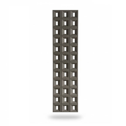 Panel NINE-HOUSE LATTICE — decorative acoustic wall panel, sound absorption by RODESIGNE