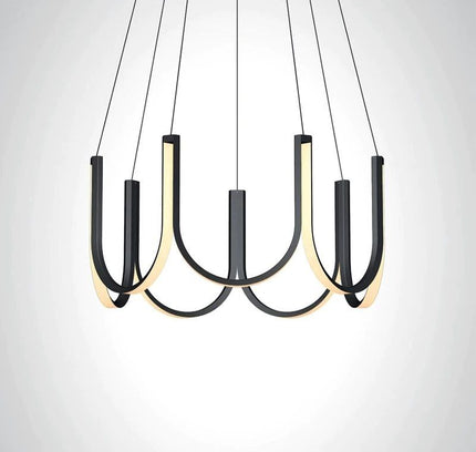 Chandelier ARGUSTA — designer chandelier, custom lighting by RODESIGNE
