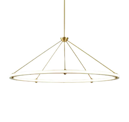 Chandelier HALO CIRCLE — designer chandelier, custom lighting by RODESIGNE