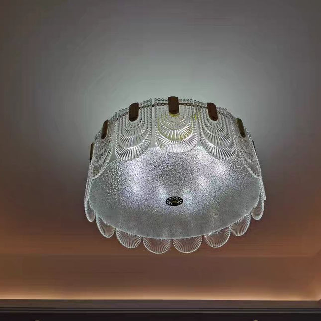 Chandelier ERNESTA — glass designer chandelier, custom lighting by RODESIGNE