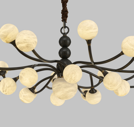 Chandelier TENATOS — designer chandelier, custom lighting by RODESIGNE