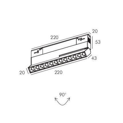 Track Light PRATO-05